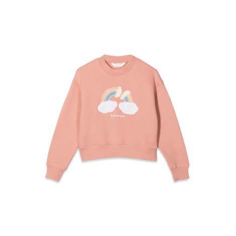 palm angels rainbow crewneck