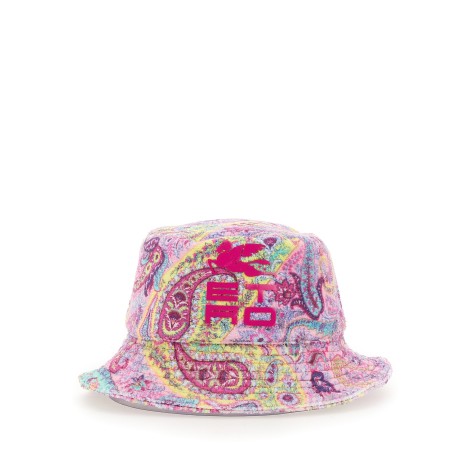 etro bucket hat with logo embossing