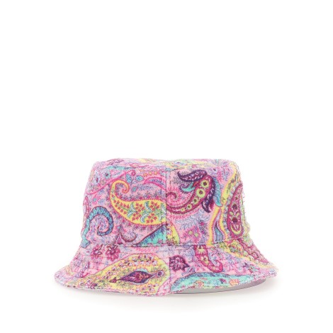 etro bucket hat with logo embossing