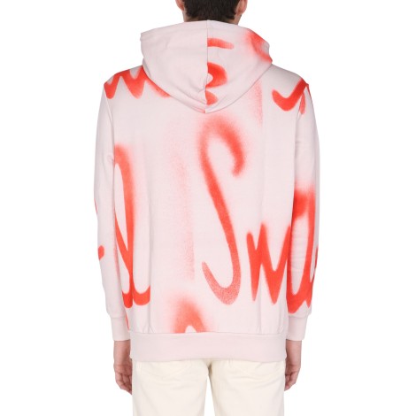 paul smith sweatshirt with spray print