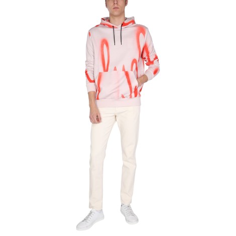 paul smith sweatshirt with spray print