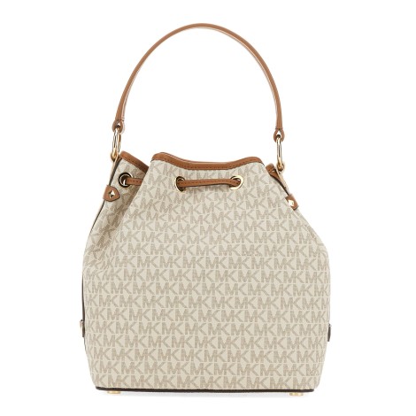 michael by michael kors canvas shoulder bag