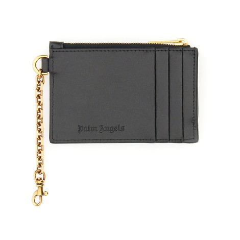 palm angels card holder with chain 