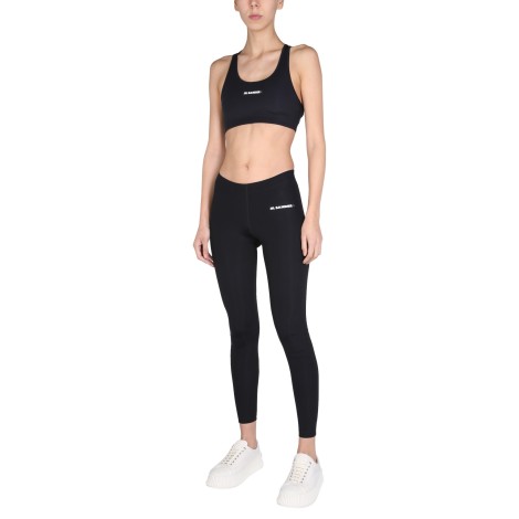 jil sander logo sports bra 