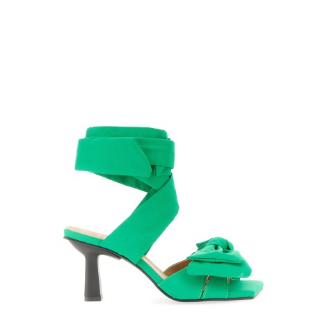 ganni heeled sandal