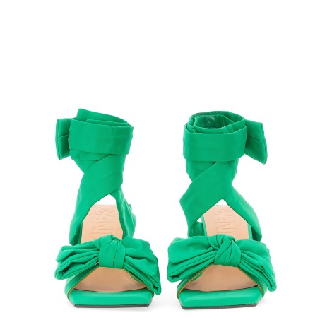 ganni heeled sandal