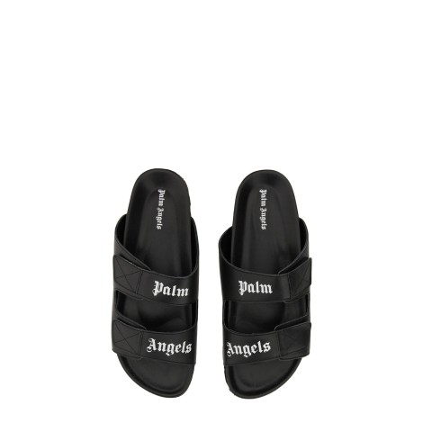 palm angels sandal with logo