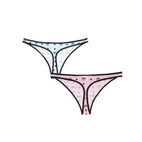 chiara ferragni pack of two logomania briefs 