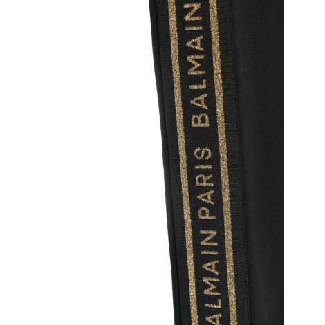 balmain jogger side logo band