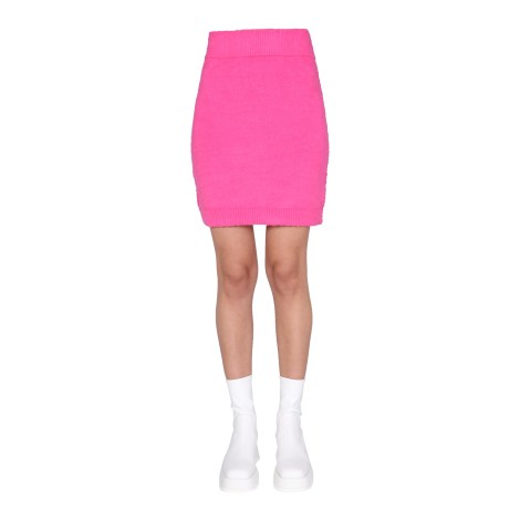 helmut lang brushed skirt