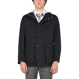 thom browne nylon parka.