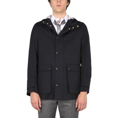 thom browne nylon parka.