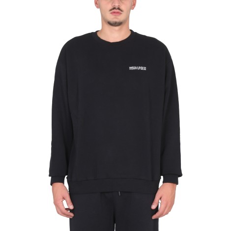 marcelo burlon county of milan crewneck sweatshirt