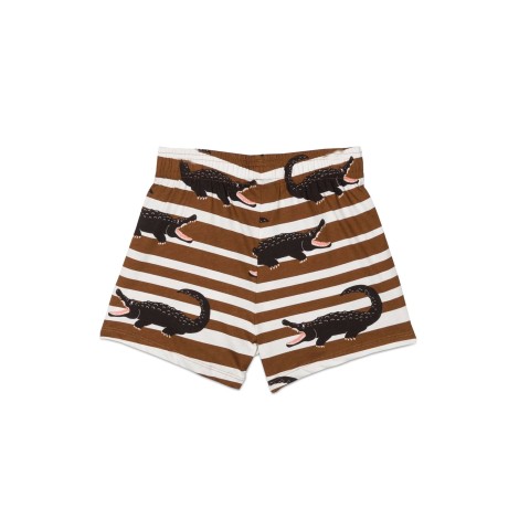 mini rodini crocodiles aop shorts