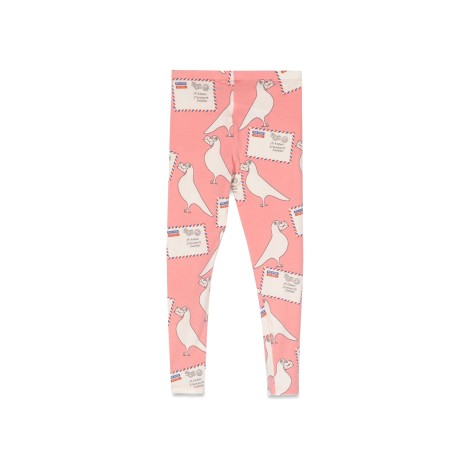 mini rodini allover pigeons tencel leggings