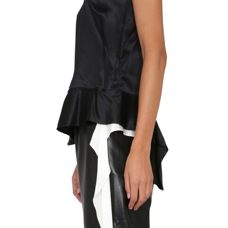 jw anderson sweetheart neckline top