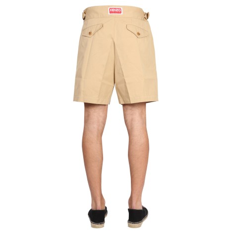 kenzo short in twill