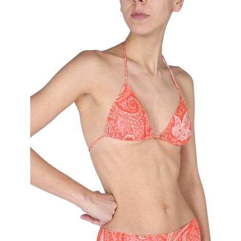 etro paisley pattern bikini