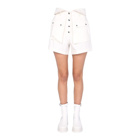 philosophy di lorenzo serafini high waist bermuda