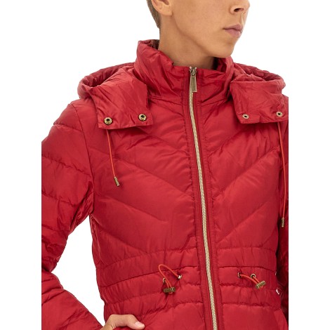 michael by michael kors down jacket with logo