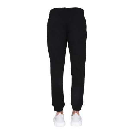 moschino jogging pants with logo