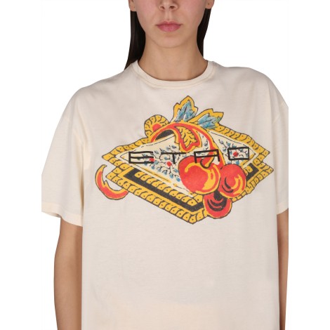 etro logo print t-shirt