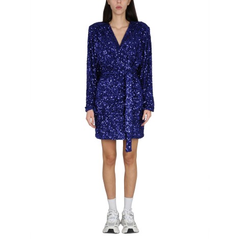 rotate birger christensen sequined dress