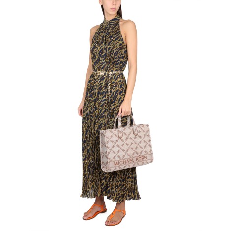 michael by michael kors chain print dress