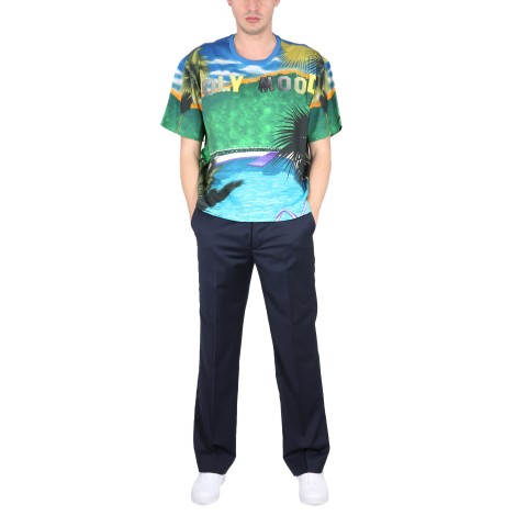 etro california print t-shirt