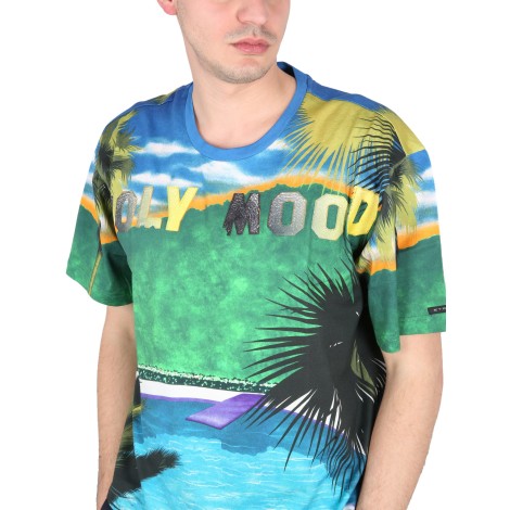 etro california print t-shirt