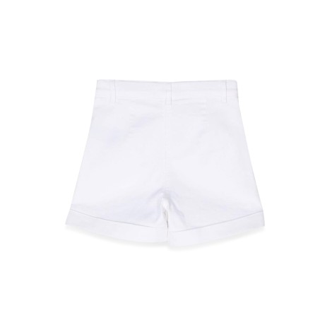 balmain bermuda shorts buttons