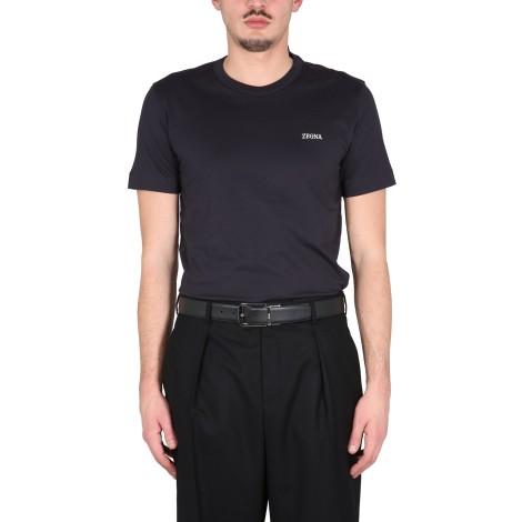 zegna t-shirt with logo