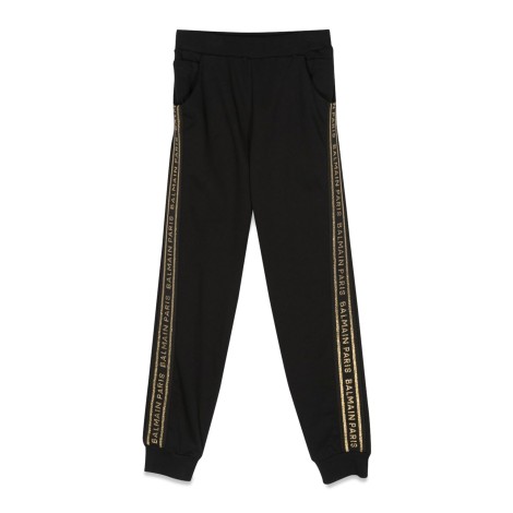 balmain jogger side logo band