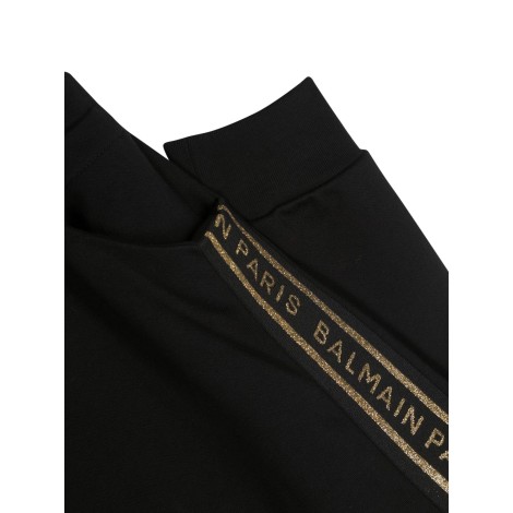 balmain jogger side logo band