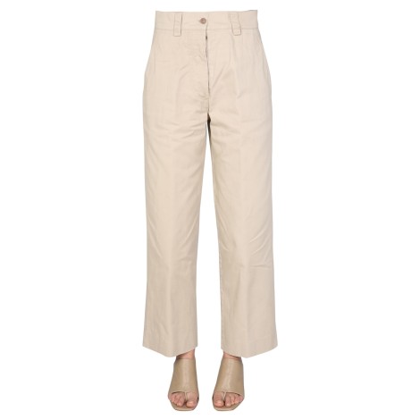 aspesi straight leg trousers