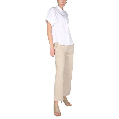 aspesi straight leg trousers