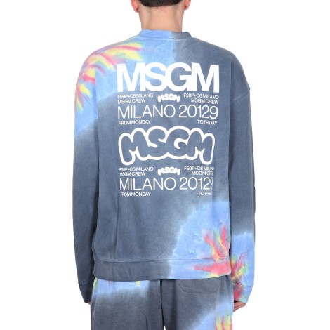 msgm sweatshirt msgm x butter studio