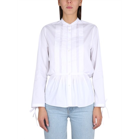 aspesi korean collar shirt