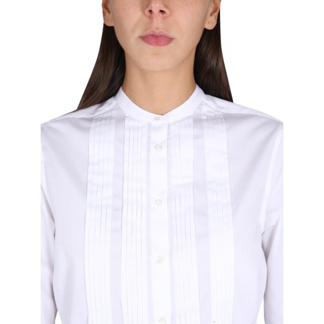 aspesi korean collar shirt