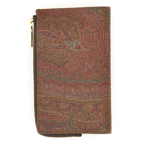 etro classic paisley wallet