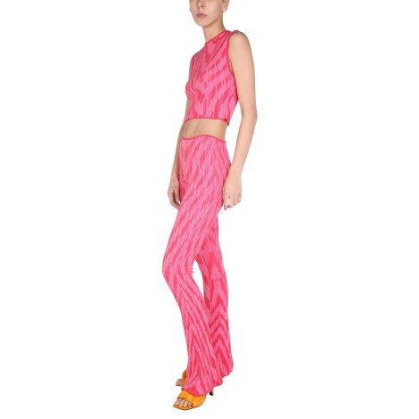 philosophy di lorenzo serafini striped pattern pants 