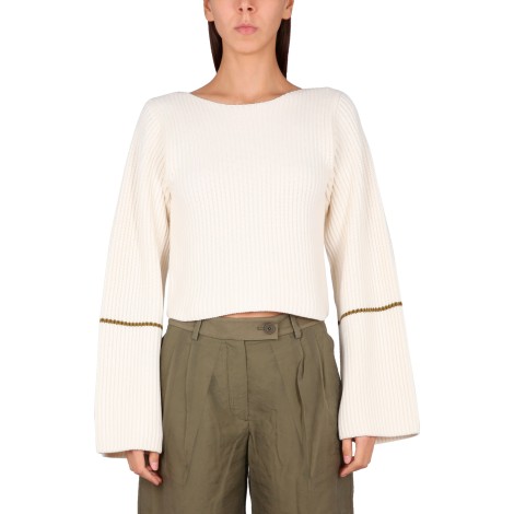 helmut lang cropped shirt