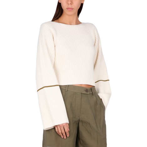 helmut lang cropped shirt