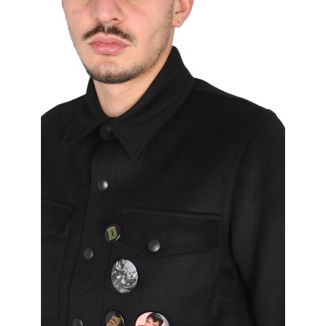 department five jacket with pins