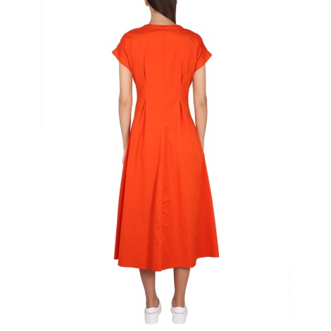 aspesi v-neck dress