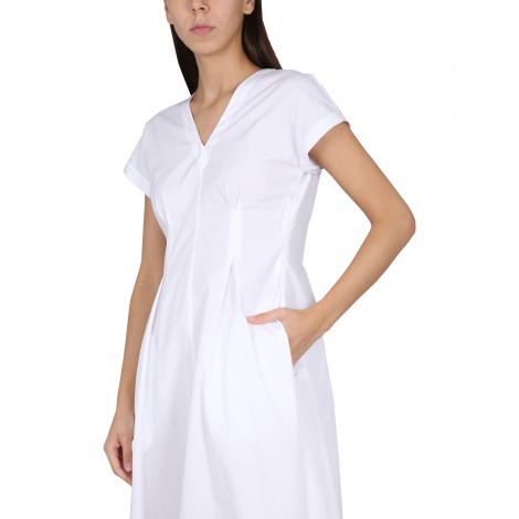 aspesi v-neck dress