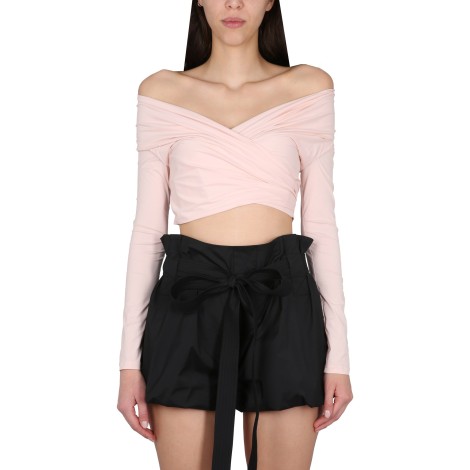 philosophy di lorenzo serafini crop shirt