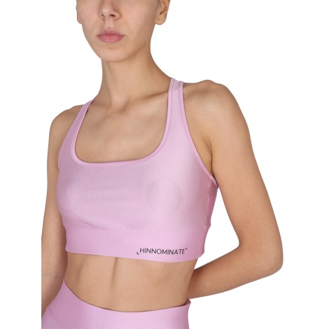 hinnominate lycra top with logo