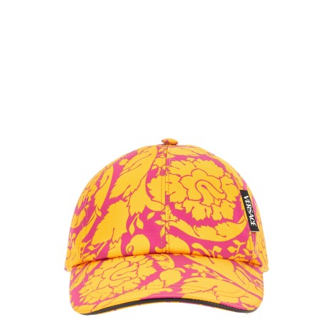 versace silhouette baroque baseball hat