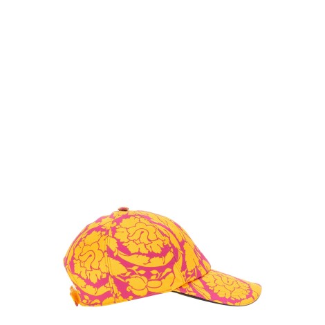 versace silhouette baroque baseball hat